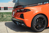 Corsa 3" Cat Back Exhaust - Valve Delete - 4.5" Quad Pro Series Tips - Black (2020 - 2026 Corvette C8 - No Factory NPP) 21104BLK-1
