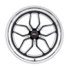 Weld 19x9 Laguna Wheel 5x120 ET 38 BS 6.50 Gloss Black (2020-2021 C8 Corvette) S10799021P38