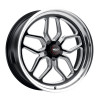 Weld 17x5 Laguna Drag Wheel 5x120.7 ET -26 BS 2.00 Gloss Black (Camaro/Firebird) S1527C063N26