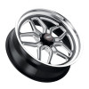 Weld 15x10 Laguna Drag Wheel 5x115 ET 22 BS 6.4 Gloss Black (Charger) S152B0071P22