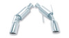 Borla Axle-Back Exhaust - S-Type - Polished (2005 - 2009 Mustang GT / 2007 - 2009 Shelby GT500) 11750