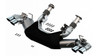 Borla Cat-Back Exhaust System - S-Type - Polished Tips (2020 - 2026 Corvette C8 - NPP Valves) 140838