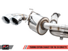 AWE Touring Edition Exhaust w/ Diamond Black Tips (2020-2024 C8 Corvette Stingray) 3015-43159