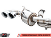 AWE Touring Edition Exhaust w/ Chrome Silver Tips (2020-2021 Corvette C8) 3015-42151