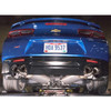 Stainless Works Axleback Exhaust - Factory Connect - Black Tips (2016 - 2024 Camaro SS w/ Dual Valves) CA16RVMKFBC
