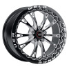 Weld 18x12 Belmont Beadlock Drag Wheel 5x120.65 ET 55 BS 8.75 Gloss Black (Corvette C6/C7 Z06) S90882063P55