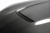 Anderson Composites Carbon Fiber Hood - Type GR / GT350 Style - Double Sided (2018 - 2023 Mustang) AC-HD18FDMU-GR-DS