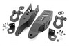 Rough Country Tow Hook Brackets w/ D-Ring & Rubber Isolators (2021+ Ford Bronco) RS172