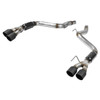 Flowmaster Outlaw Axleback Exhaust System w/ Black Tips (2018-2020 Mustang GT w/o Active) 817806