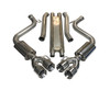 MRT Sport Touring Cat Back Exhaust w/ DMS - Quad Tips (2018 - 2023 Mustang GT) 93U916