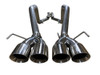 MRT Quadflow Version 3 Catback Exhaust Black Tips (2005-2013 C6 Corvette) 91S127