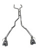 MRT Extreme Cat Back Exhaust - Quad Tips (2020 - 2026 Explorer ST) 90R228