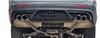 MRT Extreme Catback Exhaust Black Quad Tips (2020-2022 Explorer ST) 90R228