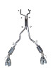 MRT Sport Touring Cat Back Exhaust - Quad Tips (2020 - 2026 Explorer ST) 90R229