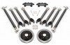 Carlyle by BMR 15" Conversion Kit w/ Rear Suspension Package - Drilled & Slotted Rotors - Black Calipers (2016 - 2024 Camaro) DRP362H