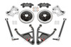 Carlyle by BMR 15" Conversion Kit w/ Solid Rotors - Black Calipers (2014 - 2019 Corvette) DRP570H