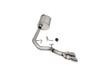 Corsa 3" Catback Exhaust Sport Sound Front of Tire Exit Polished Tip (2021-2022 F150 3.5T EcoBoost 141.5" WB) 21162