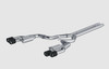MBRP 3" Race Catback Exhaust w/Quad Carbon Fiber Tips (2018-2022 Mustang Coupe Only) S72073CF