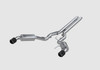 MBRP 3" Race Catback Exhaust w/Carbon Fiber Tips (2015-2022 Mustang EcoBoost Coupe) S72753CF