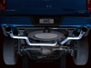 AWE 0FG Dual Split Rear Exhaust 5" Chrome Tips (2021-2022 F150) 3015-32105