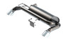Borla Axleback Exhaust System - Touring - Polished Tips (2021 - 2026 Bronco 2.7L) 11976