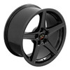 Replica FR06 18x9 Wheel Black (1994-2004 Mustang) FR06B-18090-5450-24B