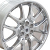 Replica CA12 20x8 Polished Wheel (2010-2017 Cadillac SRX) CA12-20080-6120-53P