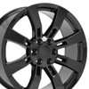 Replica CA82 22x9 Black Wheel (1999-2022 Silverado/Sierra 1500) CA82-22090-6550-31B