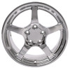 Replica CV05 18x9.5 Deep Dish Chrome Wheel (1993-2002 Camaro/Firebird) CV05-D18095-5475-54C