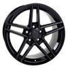 Replica CV07A 18x10.5 Black Wheel (1993-2002 Camaro/Firebird Rear) CV07A-18105-5475-56B
