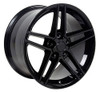 Replica CV07A 18x10.5 Black Wheel (1993-2002 Camaro/Firebird Rear) CV07A-18105-5475-56B