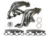 aFe 1-7/8" Twisted Steel Long Tube Header - Raw Finish (2020 - 2026 Corvette) 48-34148