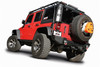 Borla Axle-Back Exhaust System - ATAK - Black Tips (2012 - 2018 Wrangler) 11860BC