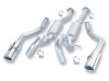 Borla Catback Exhaust System - S-Type - Polished Tips (1999 - 2004 Mustang 4.6L) 140067