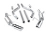 Borla Catback Exhaust System - ATAK - Polished Tips (2005 - 2009 Mustang GT / 2007 - 2009 Shelby GT500) 140382