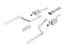 Borla Catback Exhaust System - ATAK - Polished Tips (2005 - 2010 Charger SRT-8 / 2005 - 2010 300 SRT-8) 140407