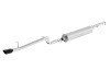 Borla Catback Exhaust System - S-Type - Black Chrome Tips (2012 - 2018 Wrangler) 140479BC