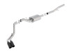 Borla Catback Exhaust System - S-Type - Black Chrome Tips (2014 - 2018 Silverado 1500 / 2014 - 2018 Sierra 1500) 140576BC