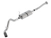 Borla Catback Exhaust System - S-Type - Black Chrome Tips (2015 - 2019 Silverado 2500 6.0L V8 / 2015 - 2019 Sierra 2500 6.0L V8) 140762BC