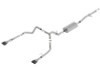 Borla Catback Exhaust System - Touring - Black Chrome Tips (2019 - 2026 Silverado 1500 5.3L V8 / 2019 - 2026 Sierra 1500 5.3L V8) 140768BC