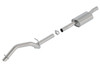 Borla Climber Catback Exhaust System - S-Type - Turn Down Tip (2018 - 2026 Wrangler) 140787