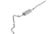 Borla Catback Exhaust System - Touring - Side Exit - Stainless Steel Tip (2019 - 2026 Silverado 1500 4.3L V6 / 2019 - 2026 Sierra 1500 4.3L V6) 140793