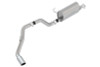Borla Catback Exhaust System - S-Type - Side Exit - Chrome Tip (2014 - 2018 Ram 2500 Gas Only) 140801