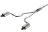 Borla Catback Exhaust System - S-Type -Black Chrome Tips (2020 - 2025 Explorer Limited) 140825BC