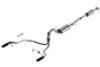Borla Cat-Back Exhaust System - Touring - Black Tips (2021 - 2026 F150 2.7L / 3.5L) 140862BC