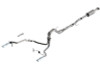Borla Cat-Back Exhaust System - ATAK - Single Split Rear Exit - Polished Tips (2021 - 2026 F150 5.0L) 140867