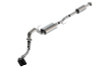 Borla Cat-Back Exhaust System - Touring - Side Exit - Black Tips (2021 - 2026 F150 5.0L - Crew & Ext Cab) 140873BC