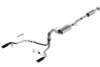 Borla Cat-Back Exhaust System - S-Type - Single Split Rear Exit - Black Tips (2021 - 2023 F150 3.3L) 140878BC