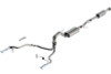 Borla Cat-Back Exhaust System - ATAK - Single Split Rear Exit - Polished Tips (2021 - 2023 F150 3.3L) 140879
