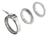 Borla 3" Universal Stainless Steel 3pc V-Band Clamp (Male and Female Flanges) 18009